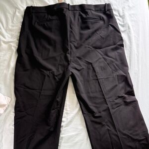 J Crew Carreman Wide Leg Trouser--Black